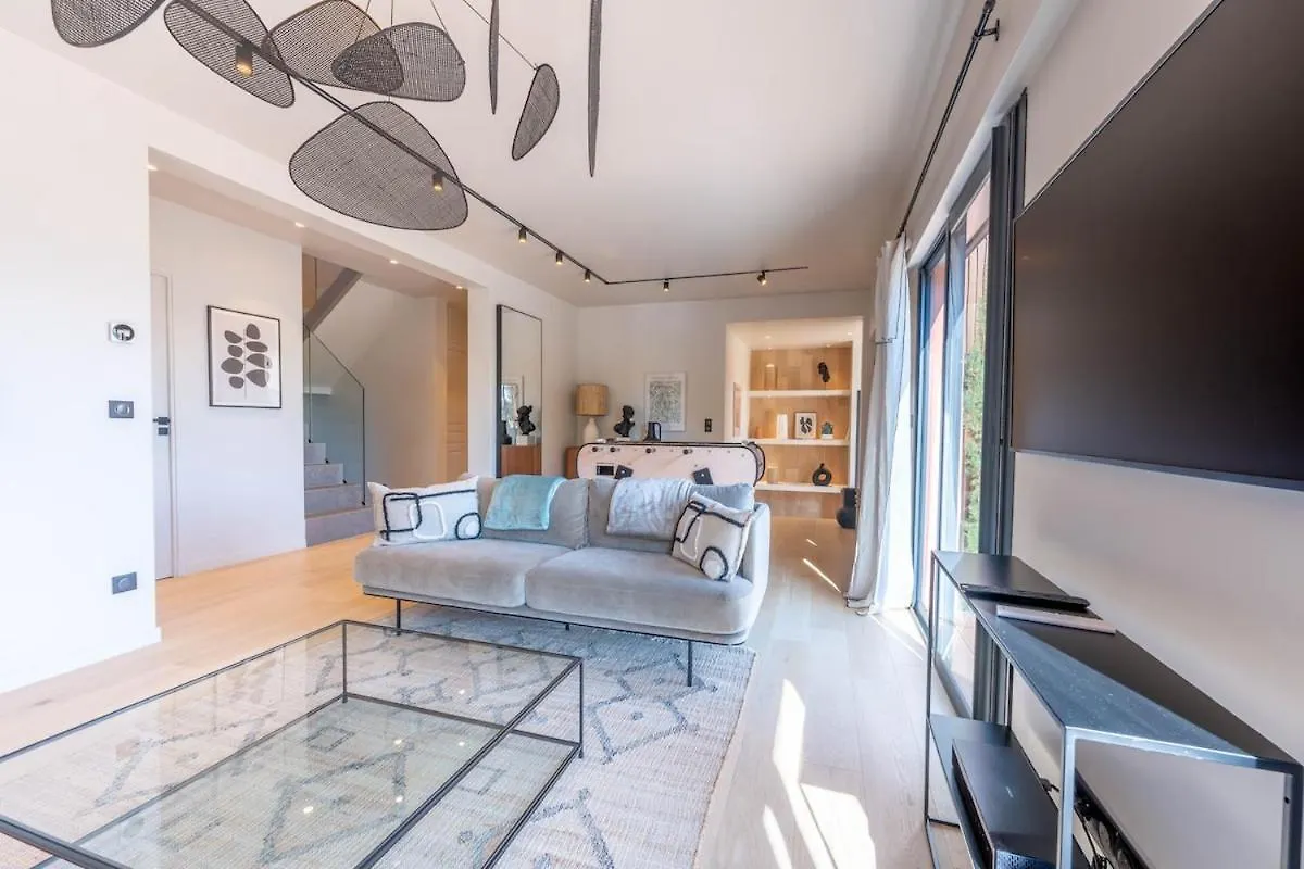 Sublime Villa D'Architecte, Piscine Et Parking نيس فرنسا