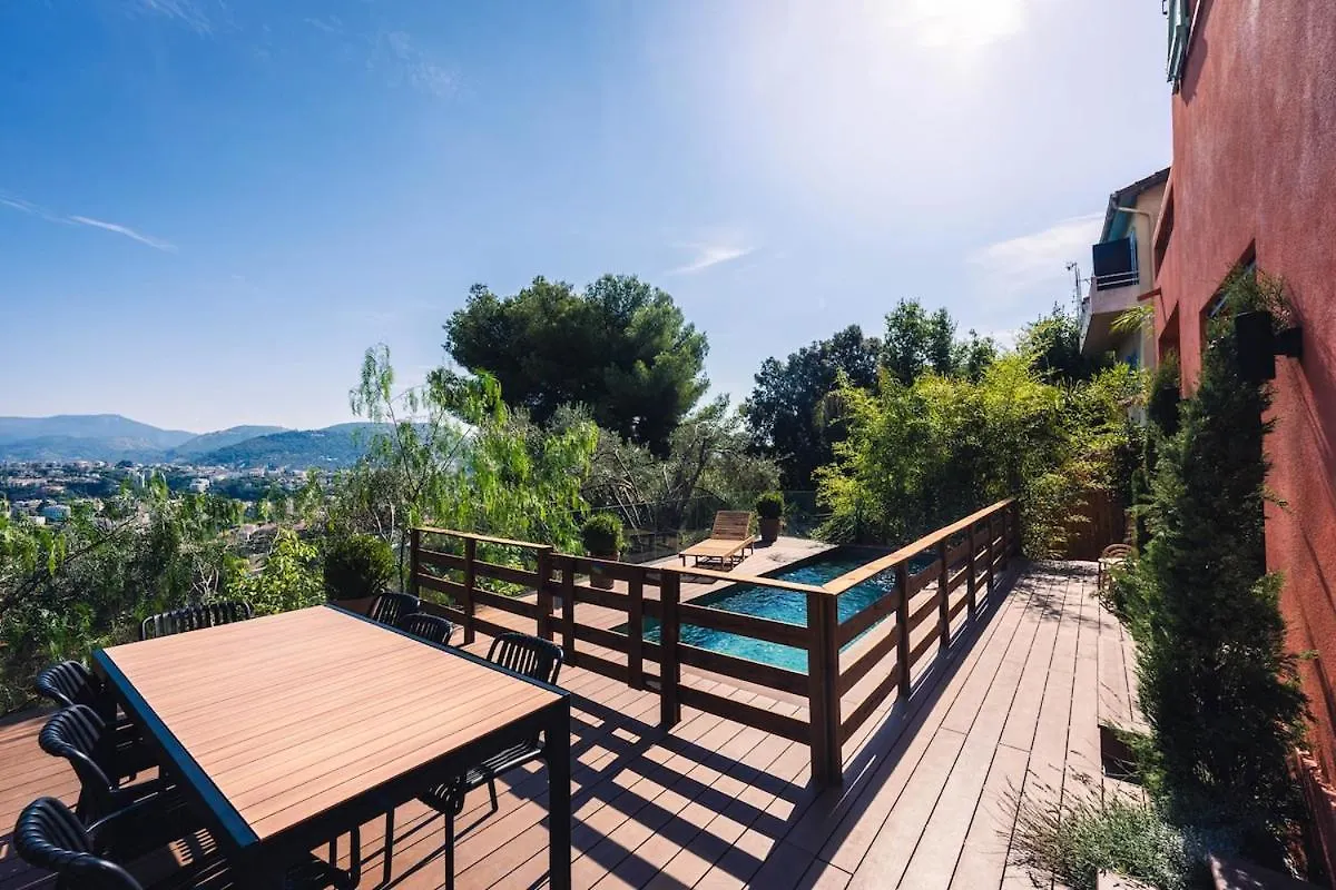 Sublime Villa D'Architecte, Piscine Et Parking Ницца